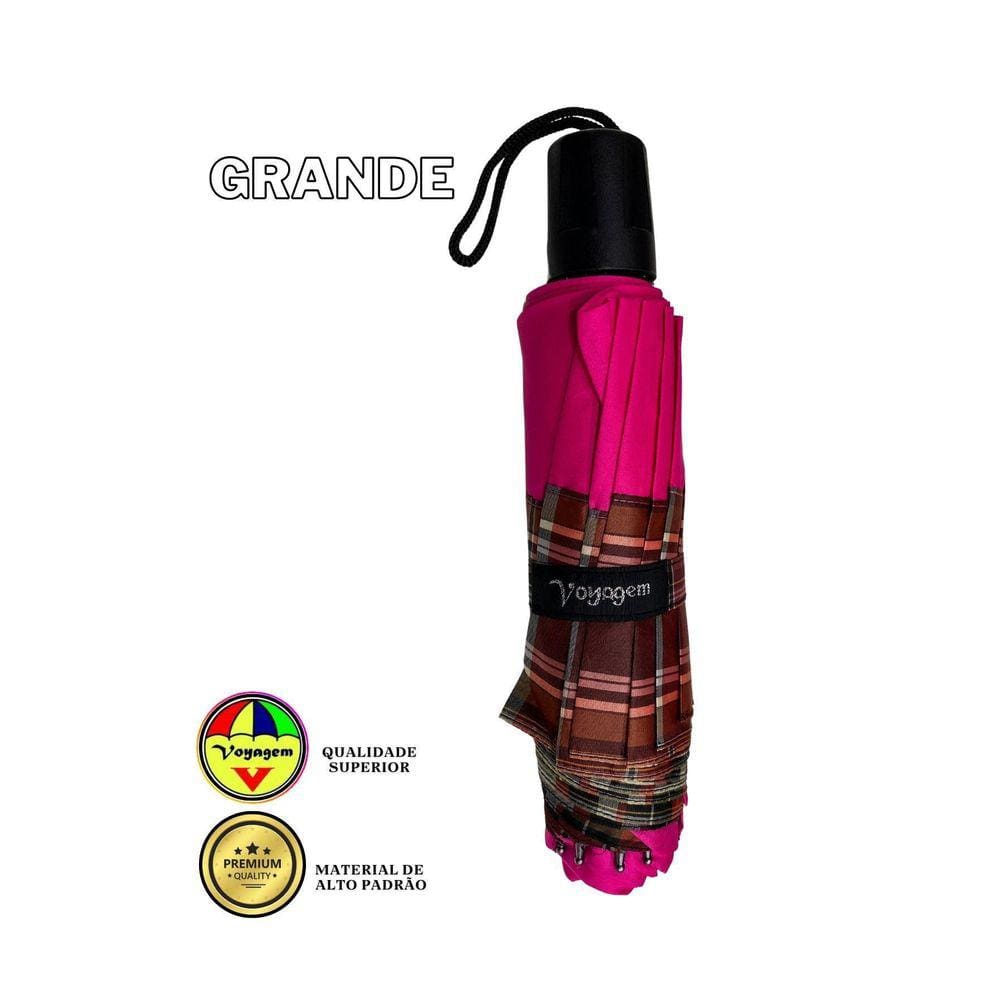 Guarda Chuva G Resistente Cabebolsa Voyagem 1022/3M Pink