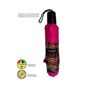 Guarda Chuva G Resistente Cabebolsa Voyagem 1022/3M Pink