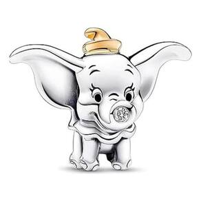 Berloque Pingente Charms Dumbo Disney Prata 925