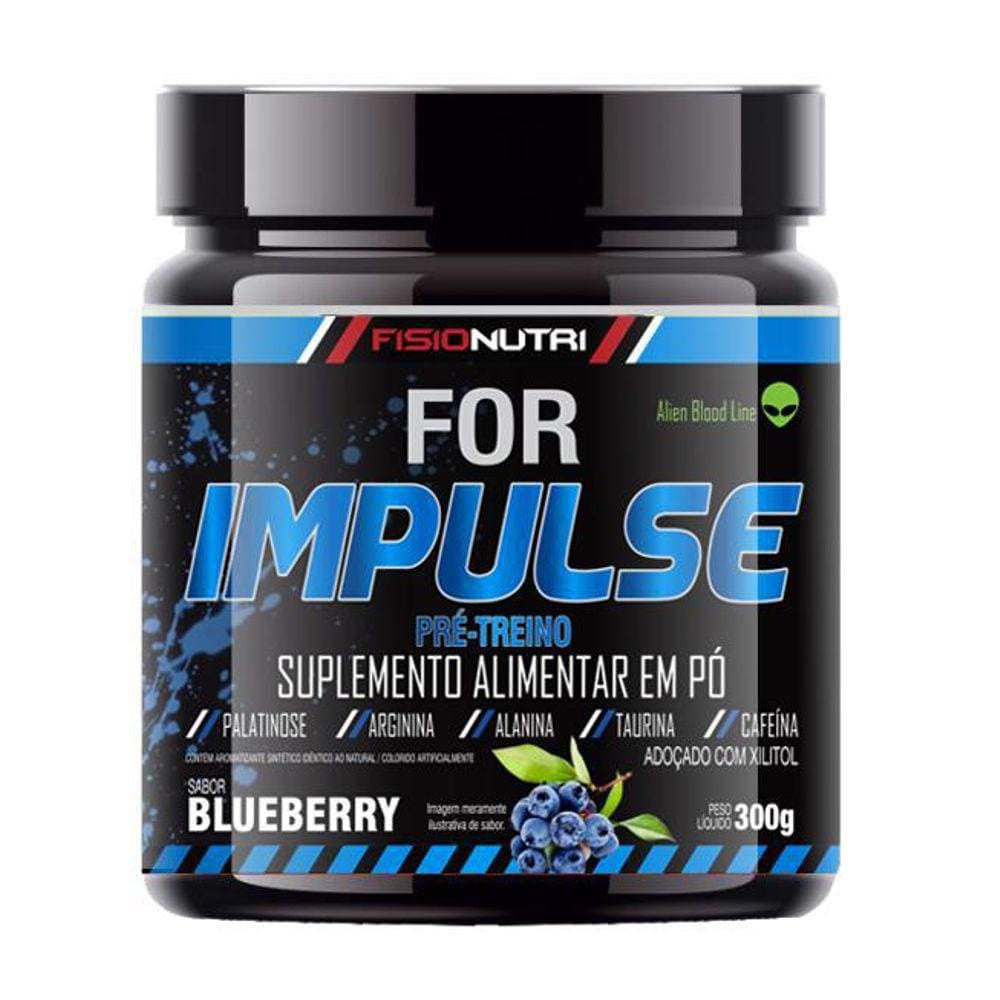 Pré Treino For Impulse Blueberry 300G