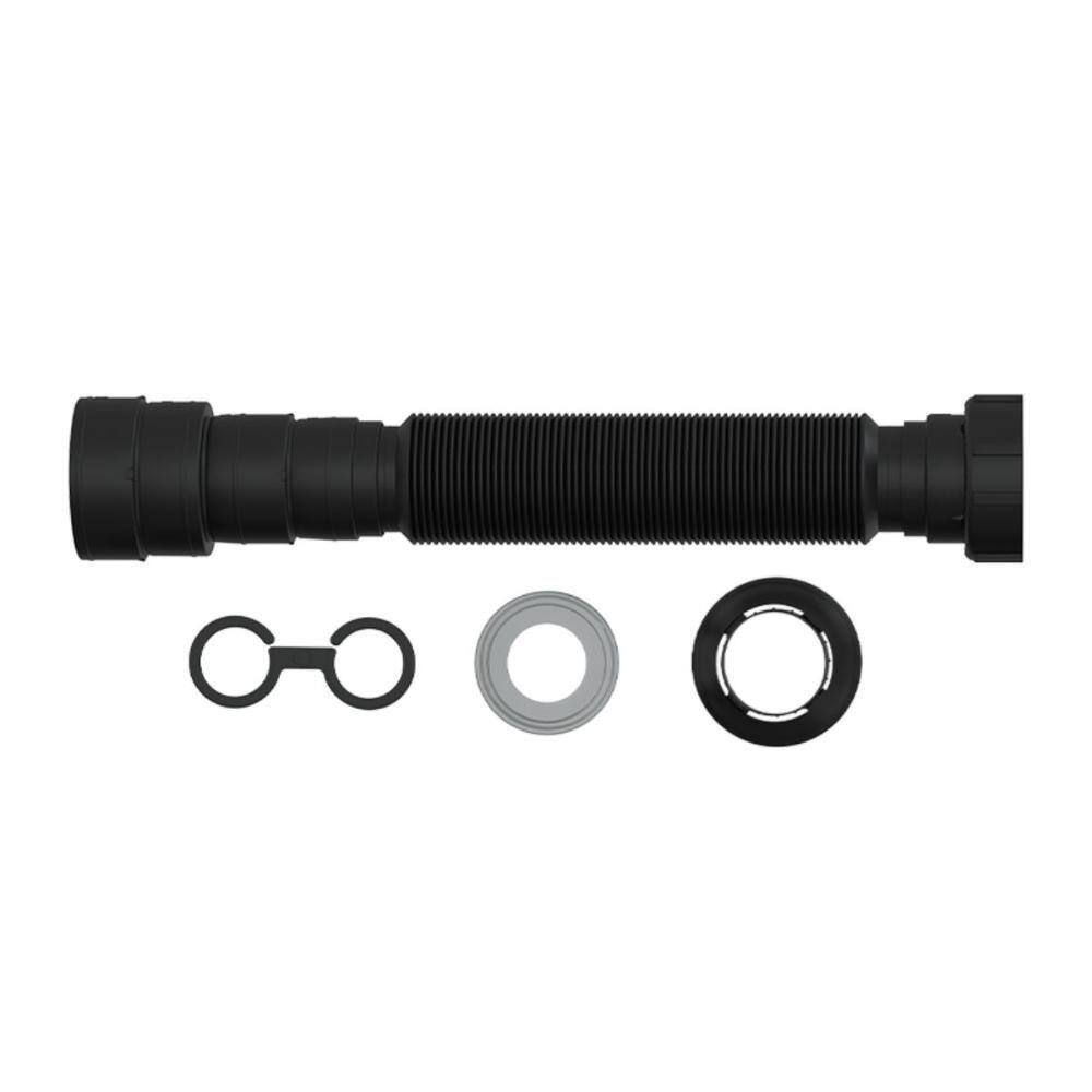 Tubo Extensível Black 70cm Blukit Porca PP com Canopla
