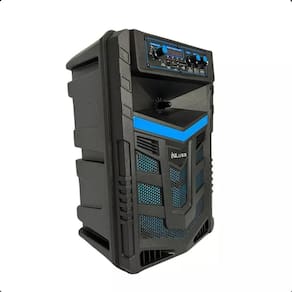 Caixa De Som Amplificada 2000W Bluetooth + Microfone