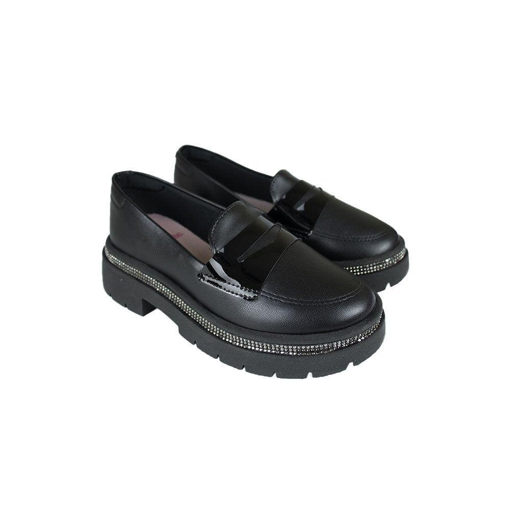 Mocassim Molekinha Glitter Infantil Feminino