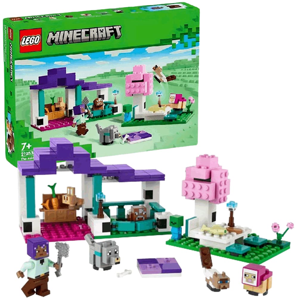 Lego Minecraft O Santuário Animal 206 Peças 21253