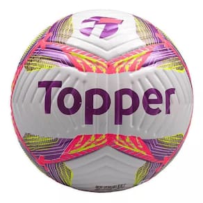 Bola Society Topper Samba Training Sintética Rosa