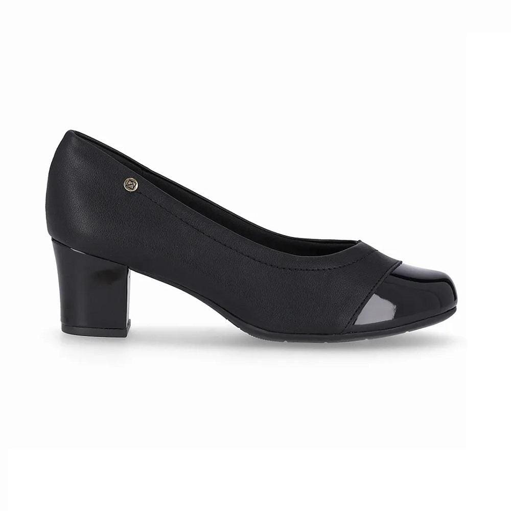 Sapato Scarpin Salto Grosso Piccadilly Napa 110164