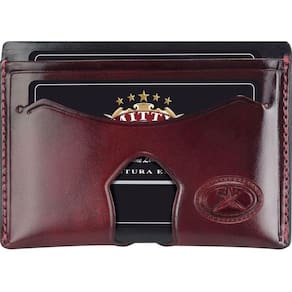 Carteira Porta Cartão Slim 100% Couro Mitty - M4R