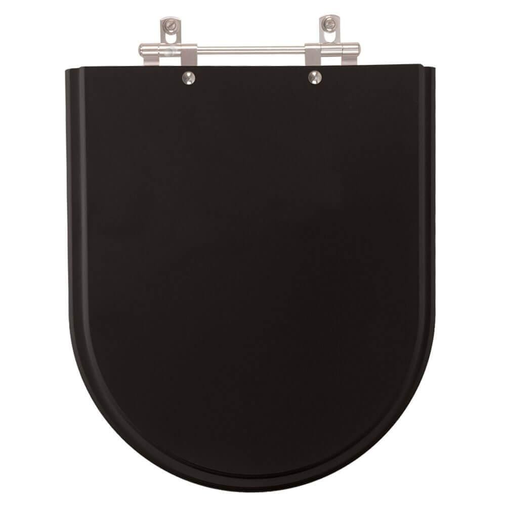 Tampa de Vaso Sanitário Jasmim Preto para bacia Fiori