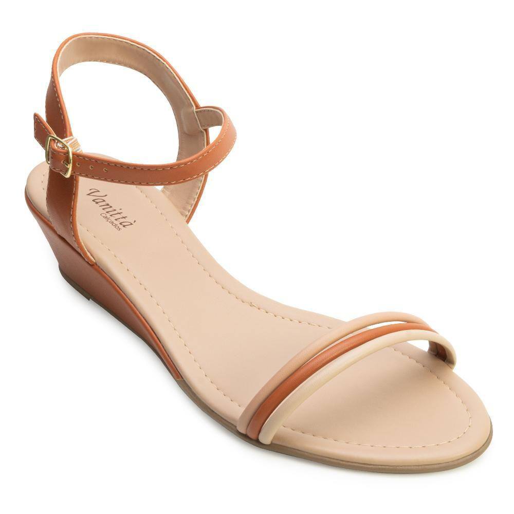 Sandália Anabela Sense Fit VA24-10155/8421A