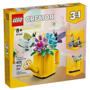 Lego Creator 3 em 1 Regador Amarelo com Flores 31149