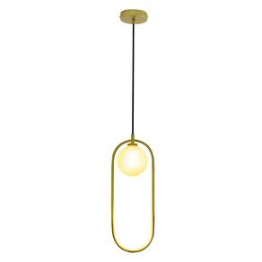 Pendente Gude Dourado (D)17Cm (A)47Cm Bella