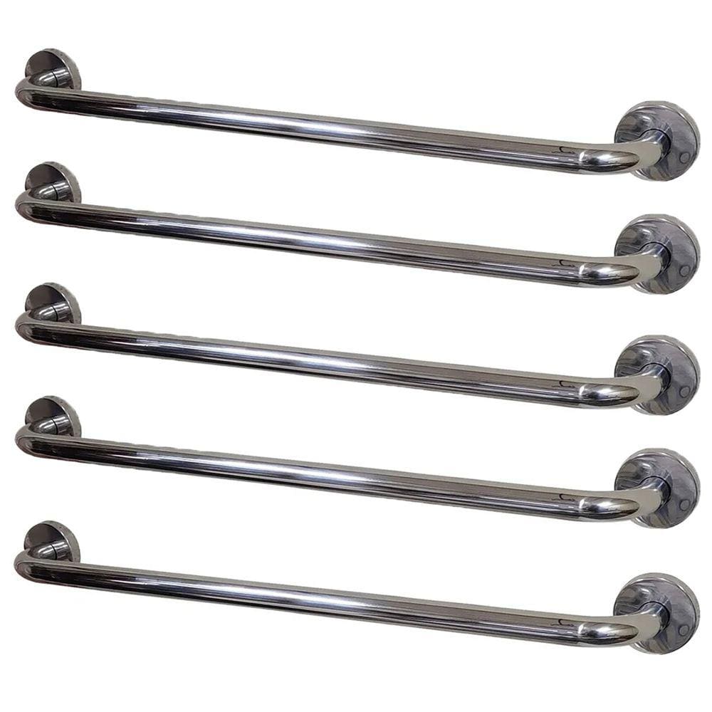 Alça Apoio Kit 5 Uni Barra Suporte Anti Queda Acidente Idoso Gestante Criança Pcd Acessibilidade Box Banheiro Casa Segurança