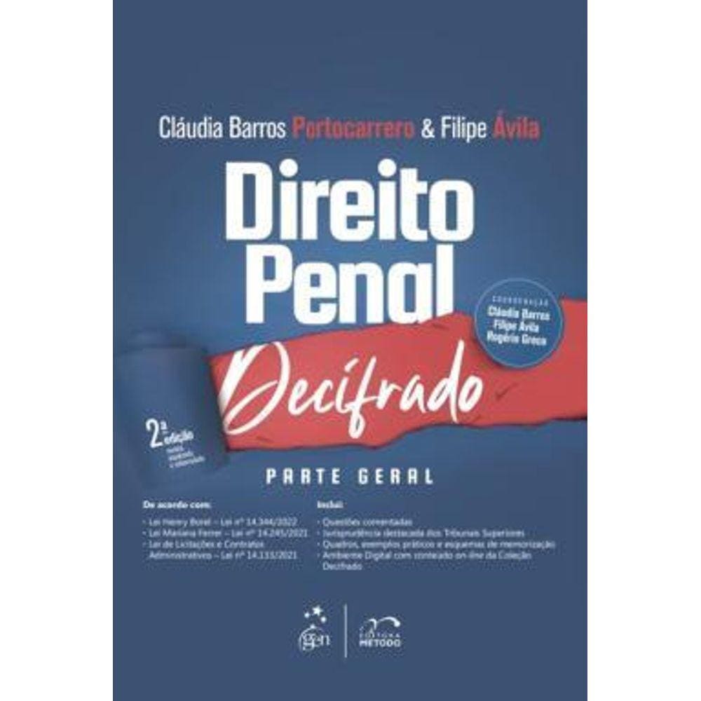 Direito Penal Decifrado Parte Geral