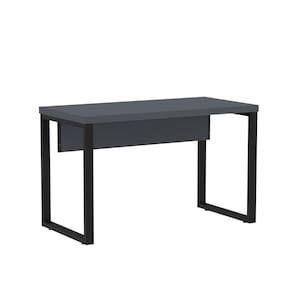 Mesa de Escritório Madeira 1200x600x750mm M1200pe40tub Grafito/Preto