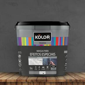Cimento Queimado 1,6 Kg Preto Retificado Kolor
