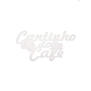 Cantinho Do Café Xicara Em Mdf Branco [F031]
