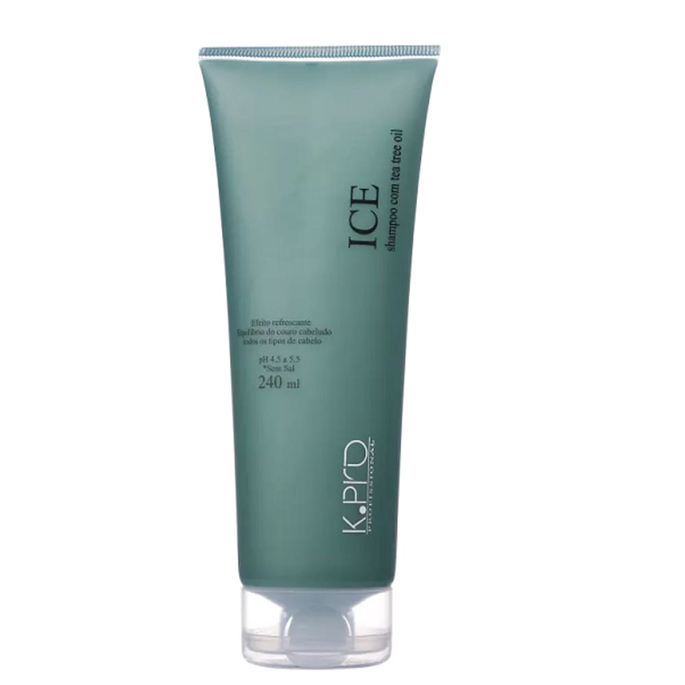 K.Pro Ice Tea Tree Oil - Shampoo Sem Sal 240ml