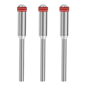 Kit 3 Suporte Disco De Corte Lixa Haste 2.4Mm Micro Retífica