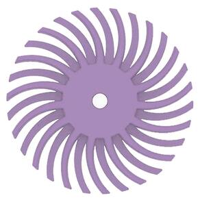 Disco De Polir Cerdas Radial Grão 600 Para Micro Retíficas