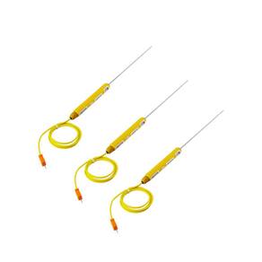 Kit 3 Sensor Imersão Tipo K Temperatura Faixa -70 A 850C° Precisão 0,5% S-03k Portátil Instrutherm