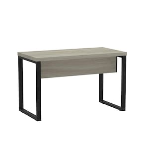 Mesa de Escritório Madeira 134x60x75cm M1340pe40tub Nogueira Casablanca/Preto