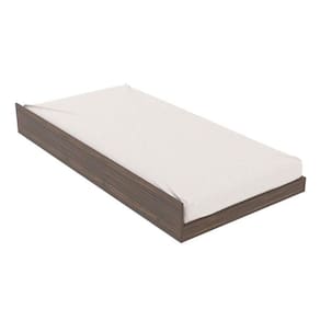 Cama Auxiliar Solteiro CM8008 Nogal - Tecno Mobili