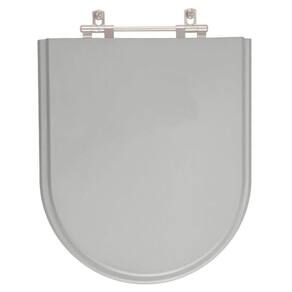 Assento Sanitario Jasmim Cinza Escuro para bacia Fiori 6lpf