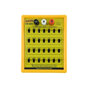 Década Resistiva Faixa 1 A 11111110 Ohms Dr-800 Portátil Instrutherm