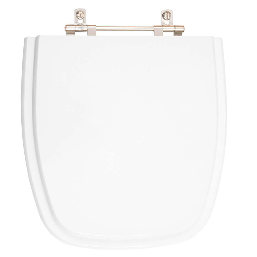 Assento Sanitário em MDF Like Branco para bacia Celite