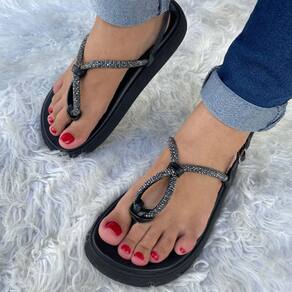 papete dedo strass moleca