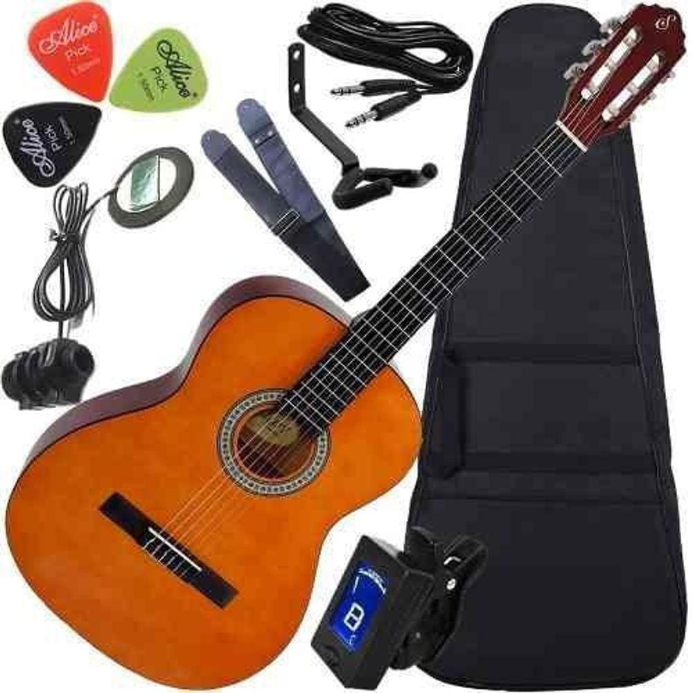 Kit Violão Elétrico Com Multi Acessórios N14 Nt Giannini