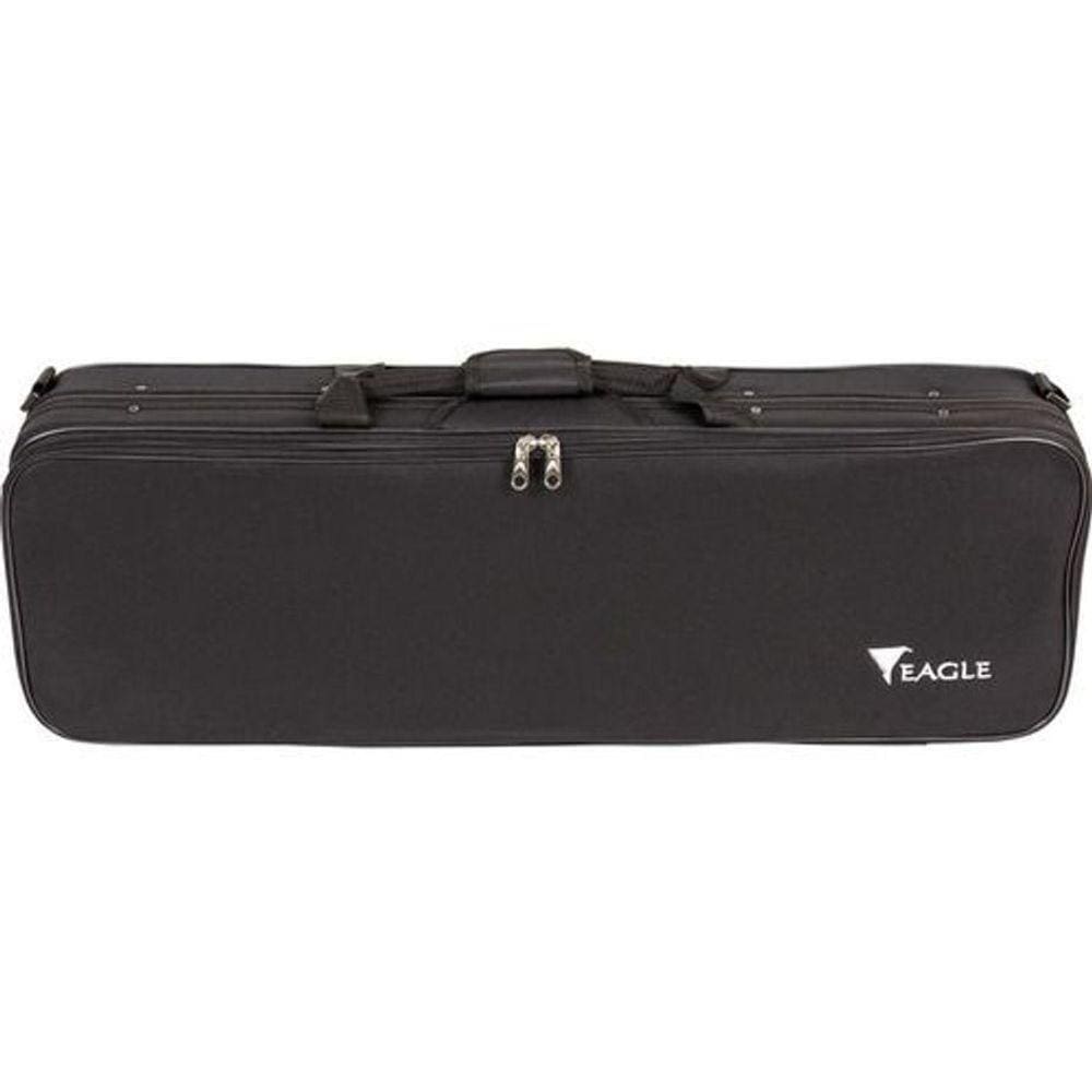 Violino Eagle Ve144 Montado Em Ébano + Estojo + Arco + Breu