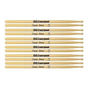Kit Com 6 Pares De Baquetas Classic Series 7A Liverpool