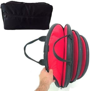 Kit Capa Pratos Até 22 Pol Master Luxo Com Capa Pedal Duplo