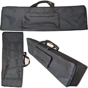Capa Bag Para Teclado Csr 2172 Nylon Master Luxo Preto