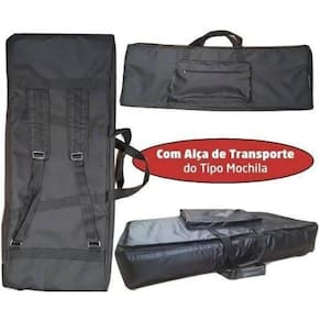 Capa Master Luxo Para Teclado Roland Xps10 Acolchoada Preta