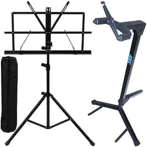 Kit Estante Partitura + Suporte G3S Ask Violão Guitarra Baix