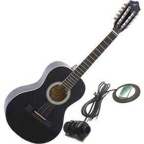Kit Viola Giannini Caipira Eletroacústica Capa Vs14 Preto