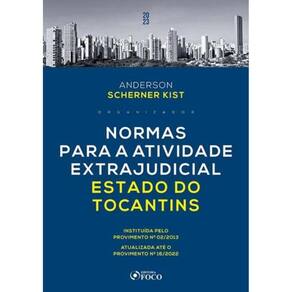 Normas Para a Atividade Extrajudicial Estado de Tocantins - 01Ed/23