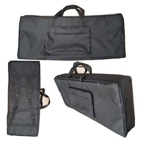 Capa Master Luxo Para Teclado Casio Mzx500 Nylon Preto