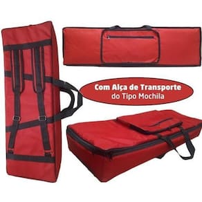 Capa Para Teclado Acolchoada Roland Go Keys Com Alça Mochila