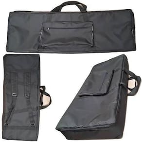 Capa Para Teclado Roland Lucina Ax-09 Master Luxo Preto