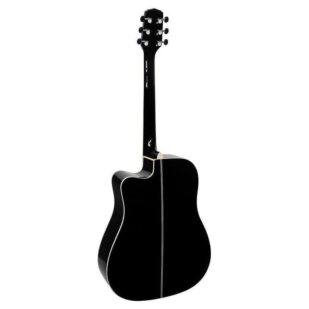 Violão Folk Cutaway Eletroacústico Brown Red Giannini Gf 1D