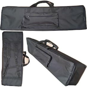 Capa Bag Master Luxo Para Teclado 135 X 33 Nylon Preto