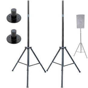 Kit 2 Tripés Para Caixa Passiva Ativa Com Chapéu Ask Cxm