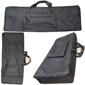 Capa Master Luxo Para Teclado Roland Lucina Ax-09 Preto