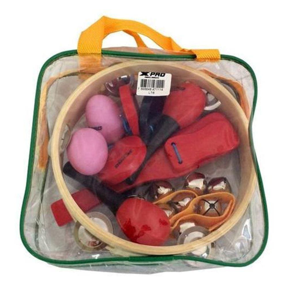 Kit Bandinha Ritmica Musicalização Infantil X-Pro C.Ibanez