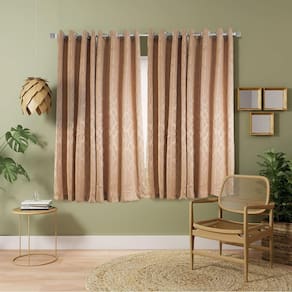 Cortina Daju Roma Linha Austin  280x180 Cm Cinza