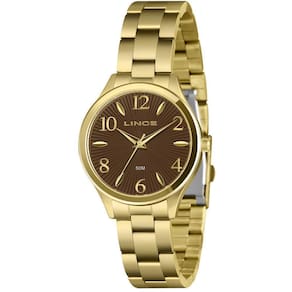 Relógio Lince Feminino Ref: Lrg4813L36 N2Kx Casual Dourado