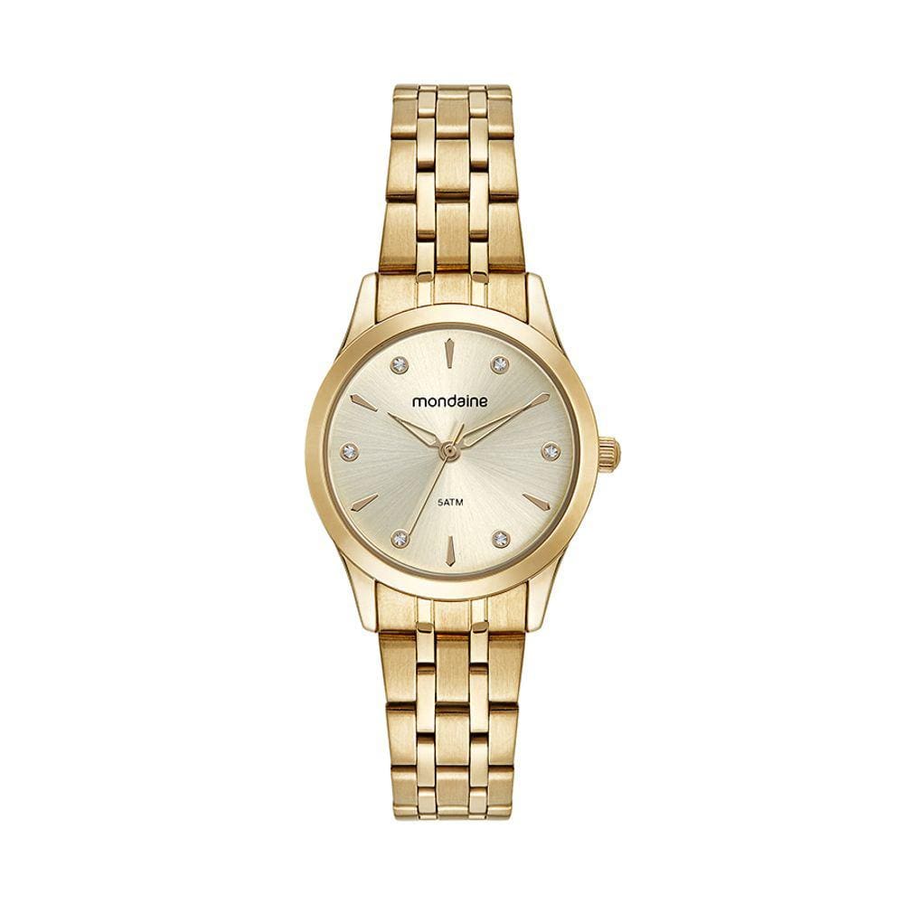 Kit Relógio Mondaine Analógico 32610lpmkde1k1 Dourado